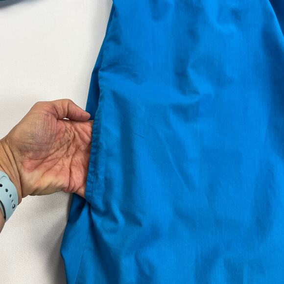 Sandy Starkman Loungewear Vintage Embroidered Nightgown Turquoise Est. Size M - Picture 9 of 13